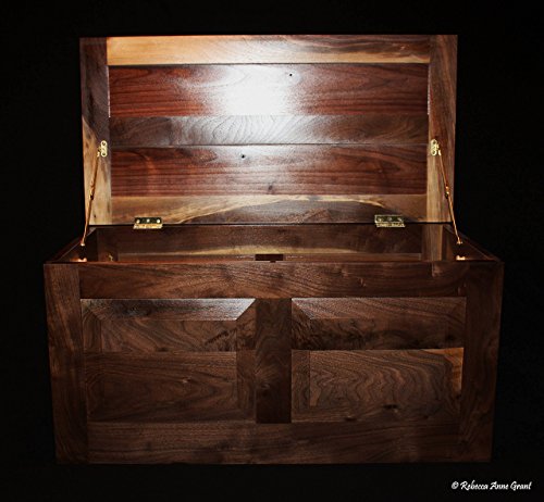 Handmade Walnut Hope Chest/Trunk Anniversary Gift
