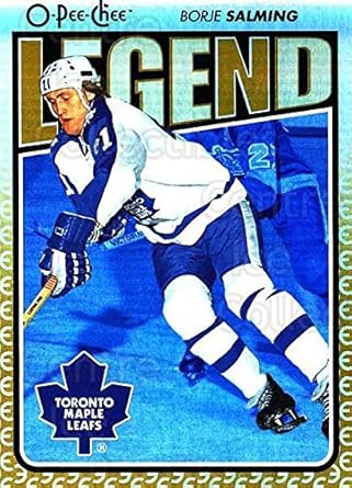 Amazon Com Ci Borje Salming Hockey Card 2009 10 O Pee Chee Rainbow 591 Borje Salming Collectibles Fine Art