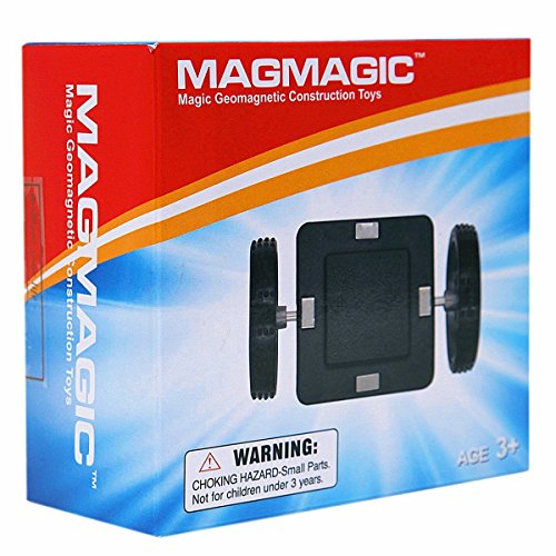 Magmagic Building Toys Accessories, Magnetic Building Set 2 2-Wheel Tool Toy Kit