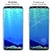 Galaxy S8 Screen Protector, [2-Pack]PLESON [Case Friendly][Updated Version] Samsung Galaxy S8 Screen Protector [Full Coverage][No Lifted Edges] Wet Applied HD Clear film Screen Protector for Galaxy S8