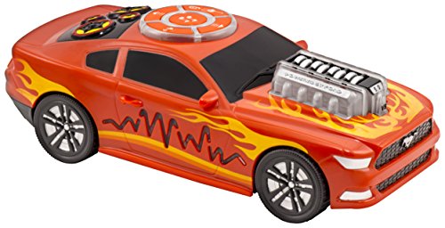 Kid Galaxy Ford Mustang Motorized iRock & iRoll Car. Toddler Light and Sound Effects Toy