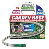 Metal Garden Hose (50'), The Original 304 Stainless Steel Hose
