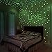 Glow in the Dark Stars ,200 Count Luminous Stars Bonus Moon Stickers for Starry Sky, Perfect for Kids Bedding Room , Bright and Realistic Glowing Stars by WEfun