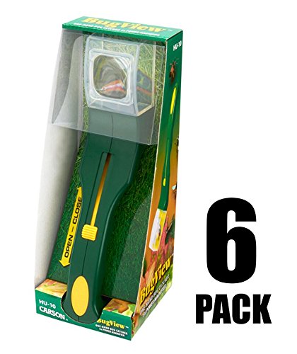 Carson HU-10MU BugView Bug Catching Tool & Magnifier (Set of 6)