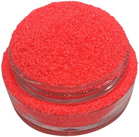 Calavera Cosmetics Neon Orange Glitter For Eyeshadow / Eye Shadow / Eyes / Face / Lips / Nails Makeup Glitter Dust Shimmer - Compare to NYX - Loose Cosmetic Glitter / Nail Art (Magic Mushroom)