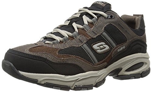 Skechers Vigor 2.0 Trait Mens Sneakers Brown/Black 14 W