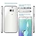 S6 Edge Plus Case, Galaxy S6 Edge Plus Clear Case, ULAK Slim Hybrid Transparent Scratch Resistant Protective Cases for Samsung Galaxy S6 Edge Plus, Soft TPU Bumper and Hard Crystal Clear