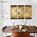 Decor MI Vintage World Map Canvas Wall Art Prints Stretched Framed Ready to Hang Map Artwork World Map Wall Decor for Living Room Bedroom Office 16