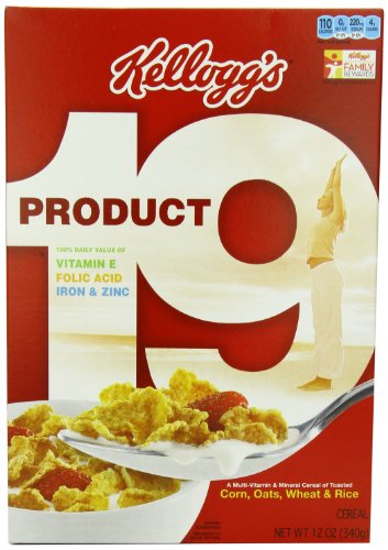 Kellogg's Product 19 Cereal, 12 Ounce