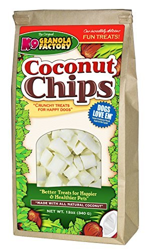 K9 Granola Factory Coconut Chips Dog Treat, 12 oz