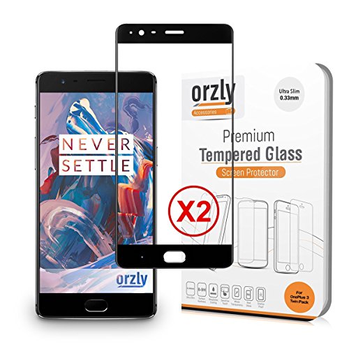 OnePlus OnePlus 3T Screen Protectors, Twin Pack of Orzly