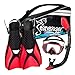 Seavenger Voyager Snorkeling Set with Gear Bag