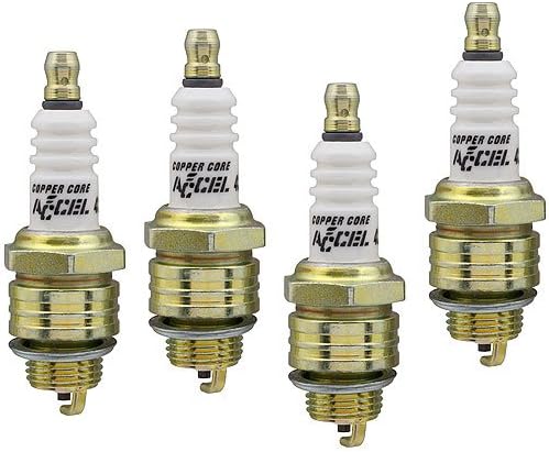 ACCEL0437S-4 HP Copper Spark Plug - Shorty