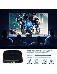 Dolamee D3 Android TV Box 7.1, 2GB RAM 16GB ROM Support 3D 4K 60fps Ultra HD H.265 HEVC, WiFi 2.4G Ethernet 100M LAN BT 4.0 Smart Android Box, Amlogic S905W Quad-Core 64Bits Processor Media Player