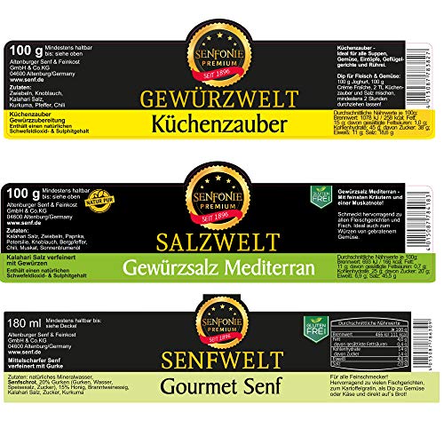 Präsentkorb für Feinschmecker gefüllt I Geschenkkorb für Männer und Frauen I Feinkost-Presentkorb glutenfrei und mediterran – Bild 6