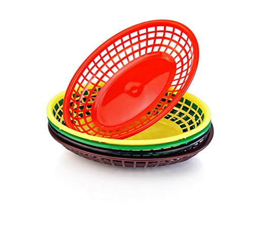 New Star Foodservice 44096 Fast Food Baskets, 10.5 x 7 Inch, Set of 36, Yellow - Thumbnail 3