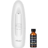 Plug in Scent Diffuser, OliveTech Waterless Essential Oil Diffuser, Cover Up to 500 Sq. Ft., Hotel Collection Diffuser, Aromatherapy Diffusers for Home, Office, 1 x 30ml Essential Oil Included