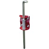 SpeeCo Gate Anchor for Round Tube Gates - Fits 1-3/4" to 2" Diameter Tubing | Prevents Swinging &amp; Sagging, Holds Gate Open in Any Position, Ideal for Farms, and Residential Properties, S16100200