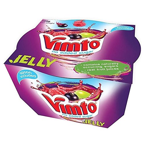Vimto Jelly No Added Sugar 125g - Pack of 6: Amazon.co.uk: Grocery