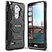 Evocel New Generation Series Phone Case Compatible with G3 Stylus (D690) with Belt Clip Holster and Kickstand, Black
