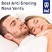 AtoZ New Snore Stopper Nose Vents - Anti Snoring Devices Set of 8 - Snoring solution nasal dilators - Stop Snoring Nasal Dilator - Anti snore nasal strips