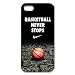 Customize Basketball Never Stops Unique Durable Back Cover Case for iPhone 5 5s