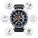 Bezel Ring for Galaxy Watch 46mm / Galaxy Gear S3 Frontier & Classic, Aluminium Bezel Loop Adhesive Cover Anti Scratch Protection for Galaxy Watch Accessory（Blue）