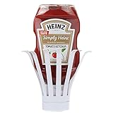 Home-X - Upside Down Condiment Bottle Holder, Perfect Kitchenware Accessory for the Table, Bar or Restaurant, Easy-To-Use Design Prevents Waste so You Get the Most of Your Favorite Condiment