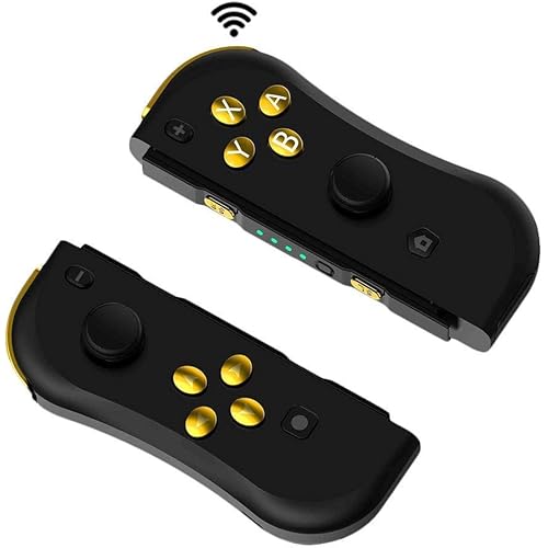 Wireless Joy PAD Controller for Switch, ANTCOOL Set of 2 Left Right Wireless Bluetooth Gamepad Joystick Controller Compatible with Switch