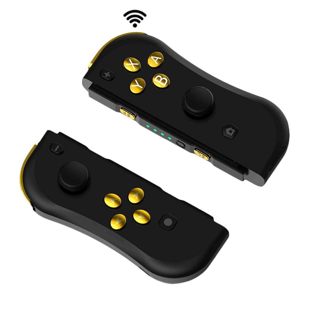 Wireless Joy PAD Controller for Switch, ANTCOOL Set of 2 Left Right Wireless Bluetooth Gamepad Joystick Controller Compatible with Switch