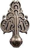 Foundations Metal Box Feet by Tim Holtz Idea-ology, 4 Feet per pack, 1-1/2 x 2 Inches, Antique Nickel Finish, TH92821