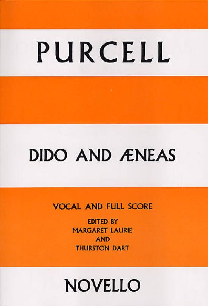 Henry Purcell - Dido and Aeneas Vocal Score | Voice Sheet Music for Advanced Singers and Conservatory Students | Full Operatic Score for Ensemble Rehearsal, Auditions, and Baroque Opera Performance