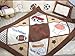 SoHo Let's Play Game Baby Crib Nursery Bedding Set 13 pcs included Diaper Bag with Changing Pad & Bottle Case