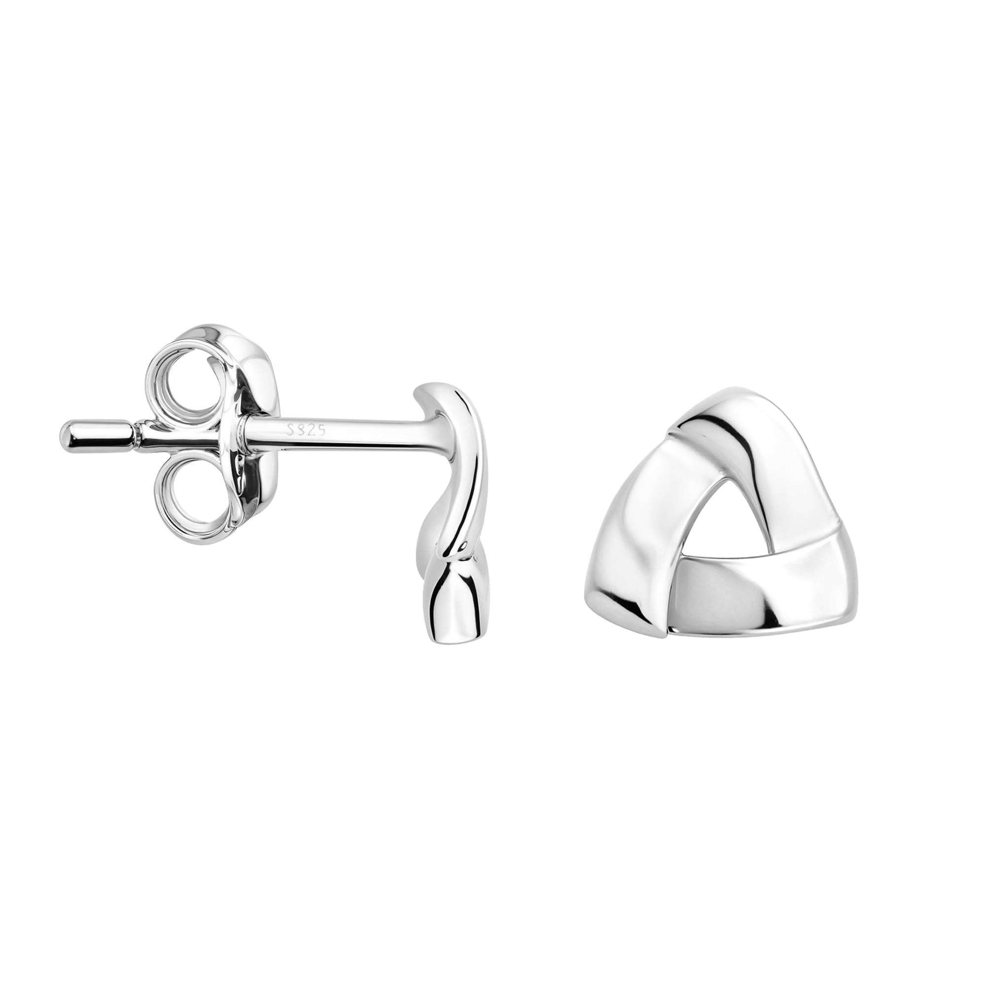 SOFIA MILANI - Women's Earrings 925 Silver - Triangle Stud Earring - E0532