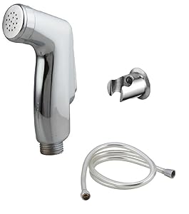 Prestige jaquar Health Faucet (abs) with 1mtr Flexible PVC Tube and Wall Hook