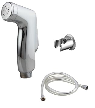 Prestige jaquar Health Faucet (abs) with 1.5mtr Flexible PVC Tube and Wall Hook