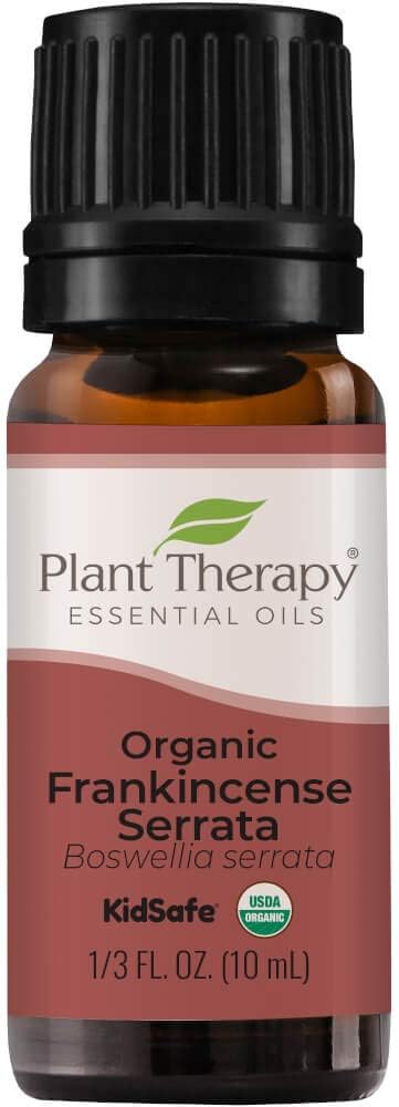 Amazon Com Plant Therapy Organic Frankincense Serrata Essential Oil 100 Pure Usda Certified Organic Undiluted Natural Aromatherapy Therapeutic Grade 10 Ml 1 3 Oz Home Kitchen