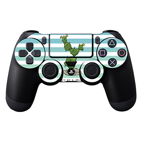 MightySkins Skin Compatible with Sony PS4 Controller - Happy Cactus | Protectiv…