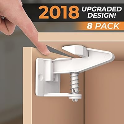 magnetic door latch child proof