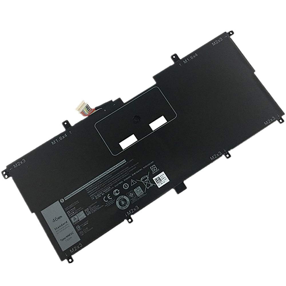 XITAIAN 7.6V 46Wh NNF1C HMPFH Replacement Battery for Dell XPS 13 9365 Series XPS13-9365-D1805TS N003X9365-D1516FCN