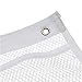 ESKONI Hanging Mesh Bath Shower Caddy Organizer with 6 Clear Storage Pockets, Space Saving Organizer Bathroom Accessories and Quick Dry Bath Organizer