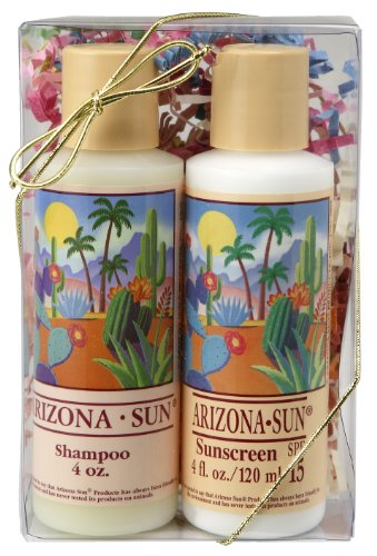 Arizona Sun - 4 oz Gift Set - Choose Any 1 Bath Product and Any 1 Sun Protection Product - Skincare - Skin Care Idea - Soothing - Moisturizing - Great Gift For Anyone - Any Occasion - Birthday - Holiday