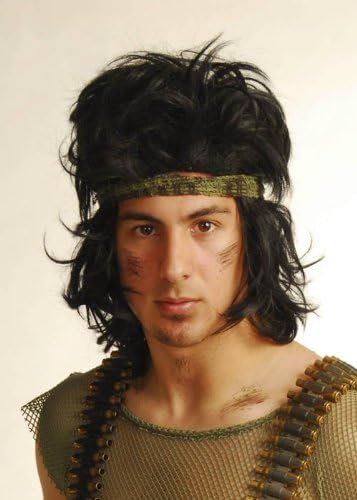 Perruque rambo Clearance