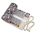 BTSKY® Canvas Colored Pencil Roll Wrap 72 Slot-Adult Coloring Pencil Holder Organizer for 72 Colored Pencils, NO Pencils (Bohemian)