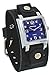 Nemesis BB516L Men's Square Blue Dial Wide Leather Cuff Band Watch