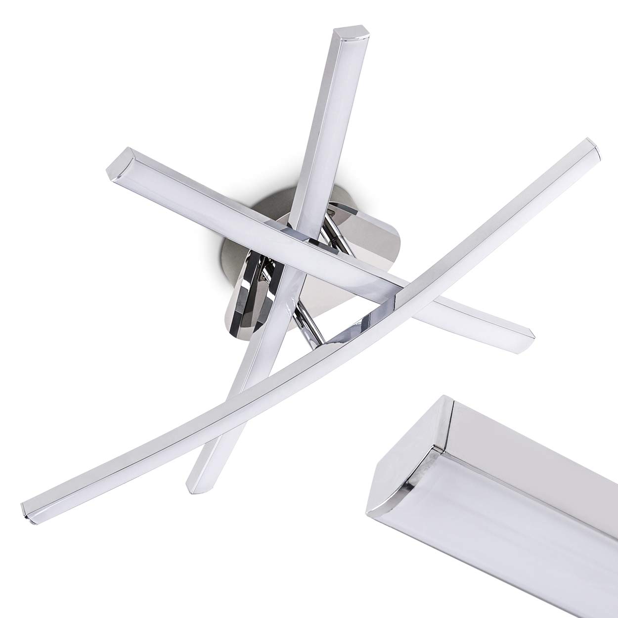 Schwenkbare LED Deckenleuchte – kreative Lampe für die Decke mit