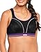 Shock Absorber Ultimate Run Bra-Black/Purple-36C