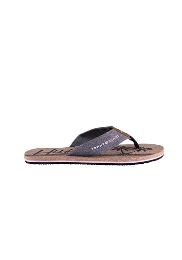 Tommy Hilfiger Herren Chambray Beach Sandal Zehentrenner