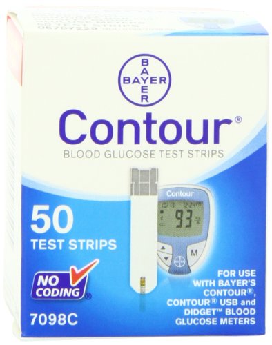 Bayer Contour Test Strips, 50 CT