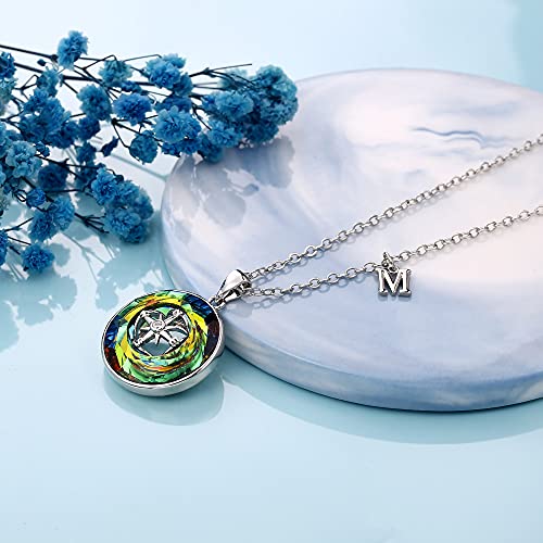 Egalos de graduación para ella 2021, collares de brújula de